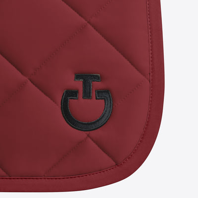 Cavalleria Toscana Diamond Quilted Jersey Dressage Saddle Pad