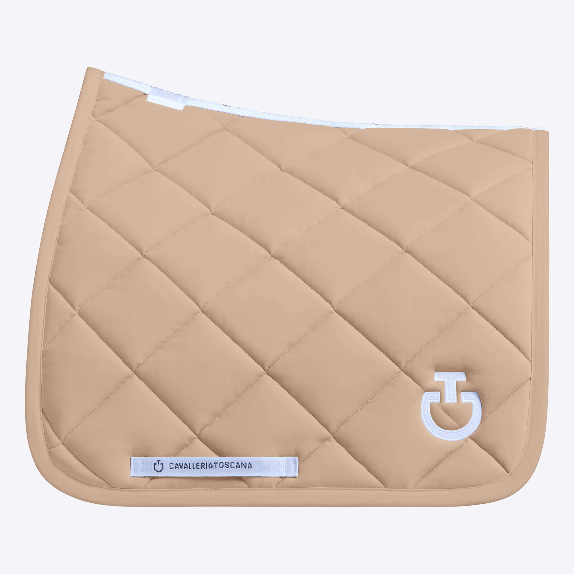 Cavalleria Toscana Diamond Quilted Jersey Dressage Saddle Pad