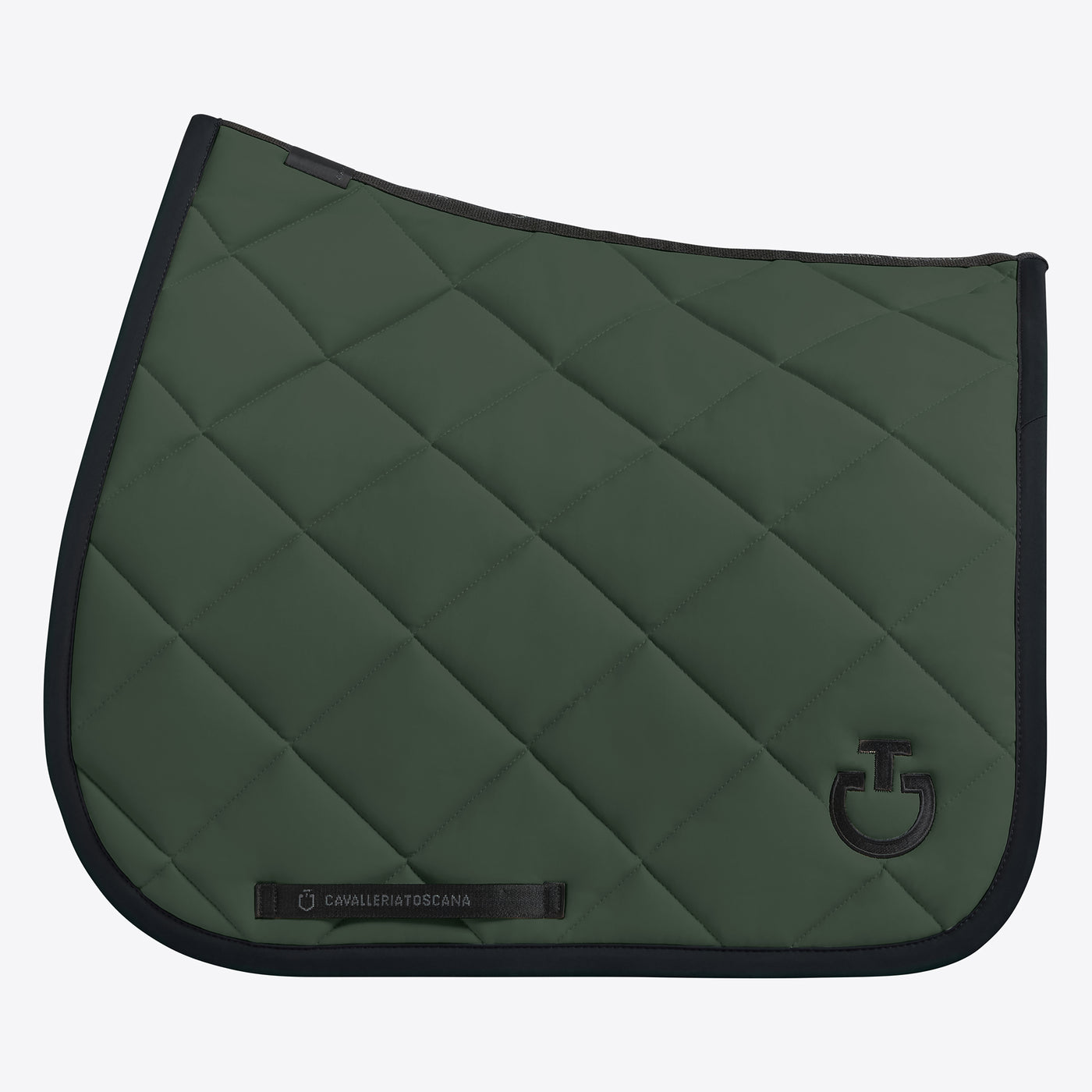 Cavalleria Toscana Diamond Quilted Jersey Jumping Saddle Pad