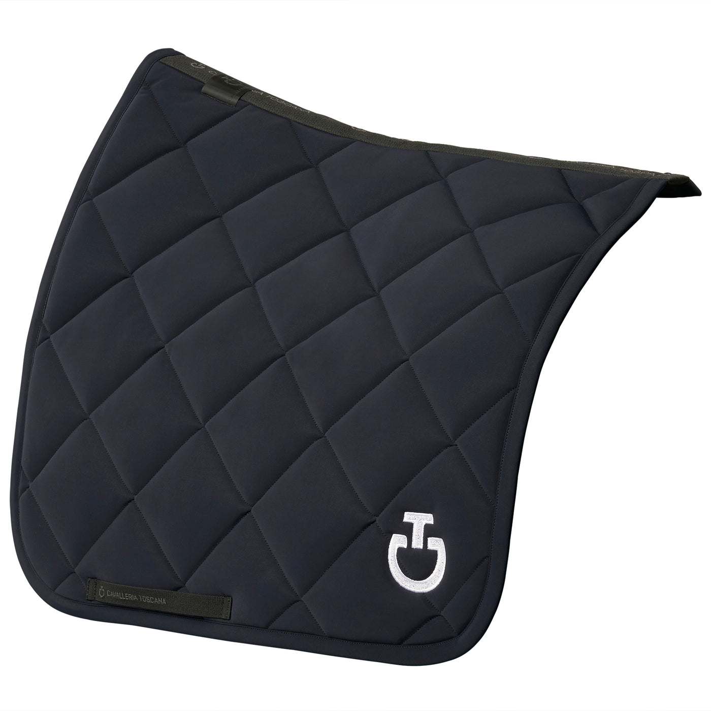 Cavalleria Toscana Diamond Quilted Jersey Dressage Saddle Pad