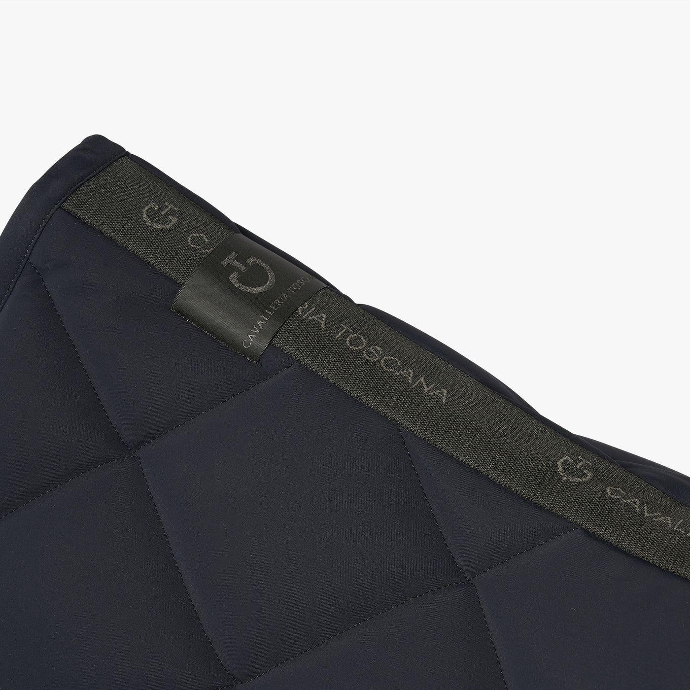 Cavalleria Toscana Diamond Quilted Jersey Dressage Saddle Pad