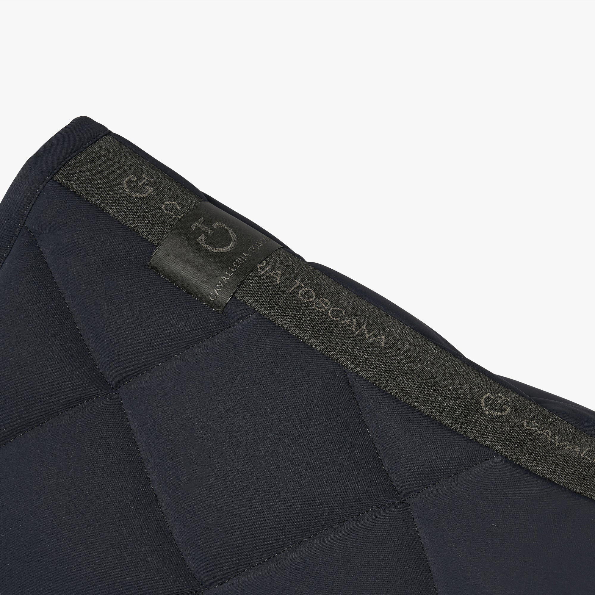 Cavalleria Toscana New Diamond Quilted Jersey Dressage Saddle Pad