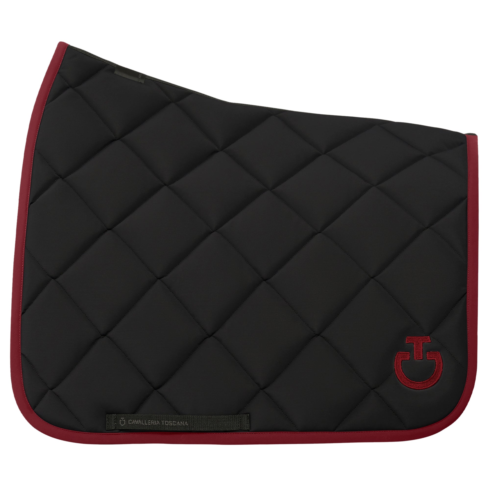 Cavalleria Toscana Diamond Quilted Jersey Dressage Saddle Pad