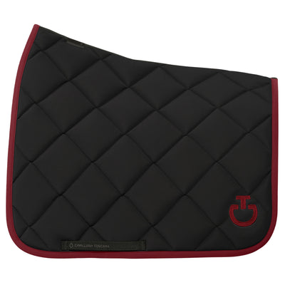 Cavalleria Toscana Diamond Quilted Jersey Dressage Saddle Pad