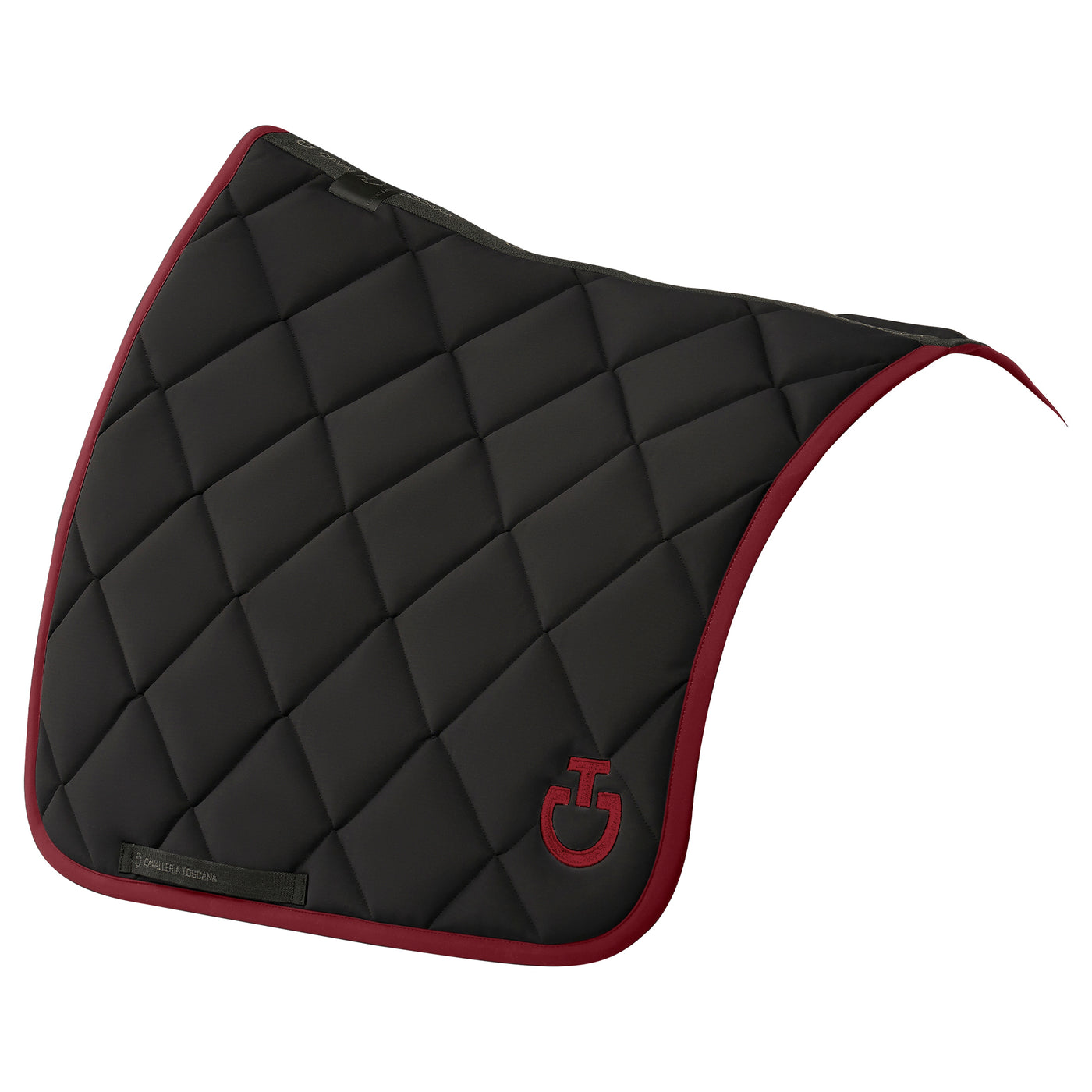 Cavalleria Toscana Diamond Quilted Jersey Dressage Saddle Pad