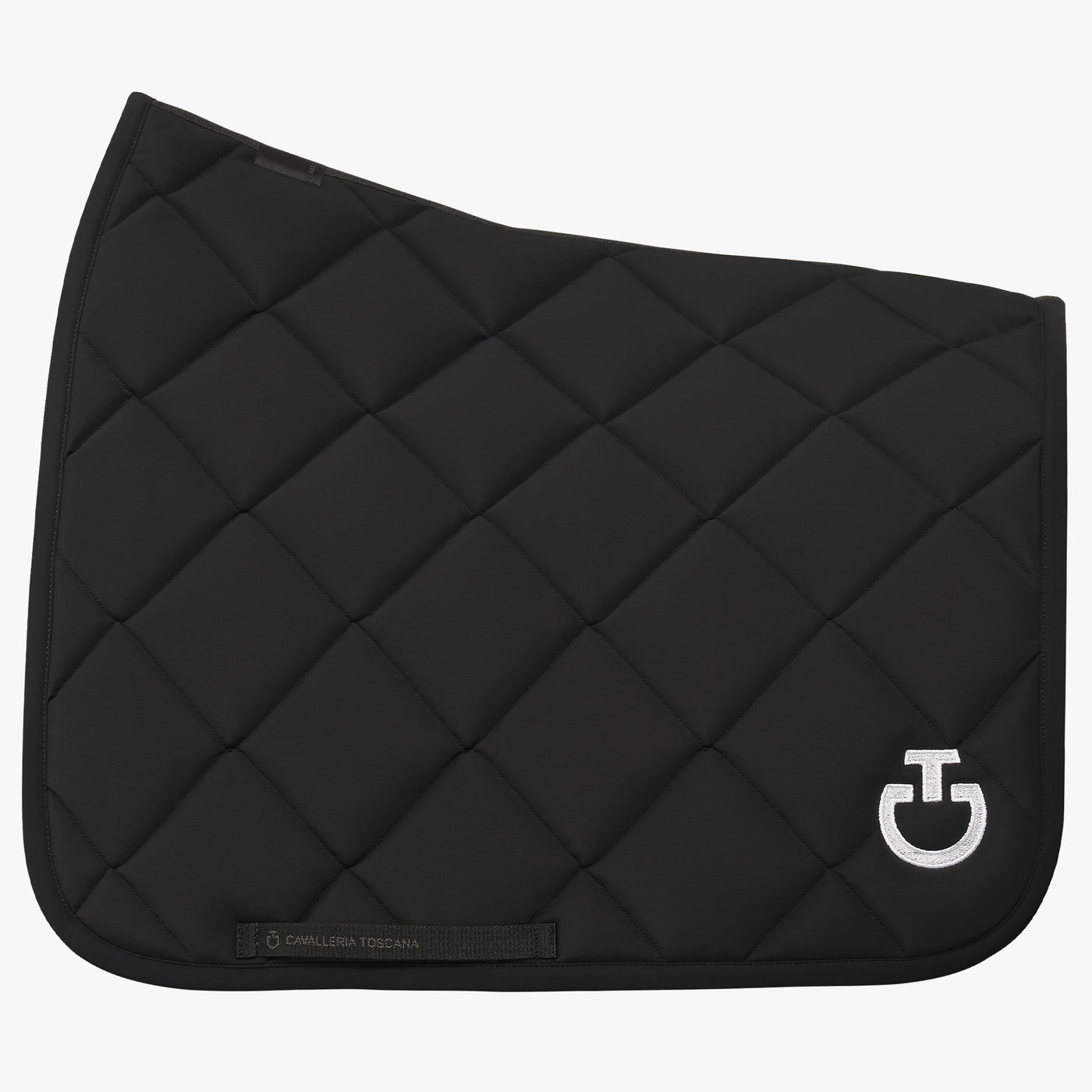 Cavalleria Toscana New Diamond Quilted Jersey Dressage Saddle Pad