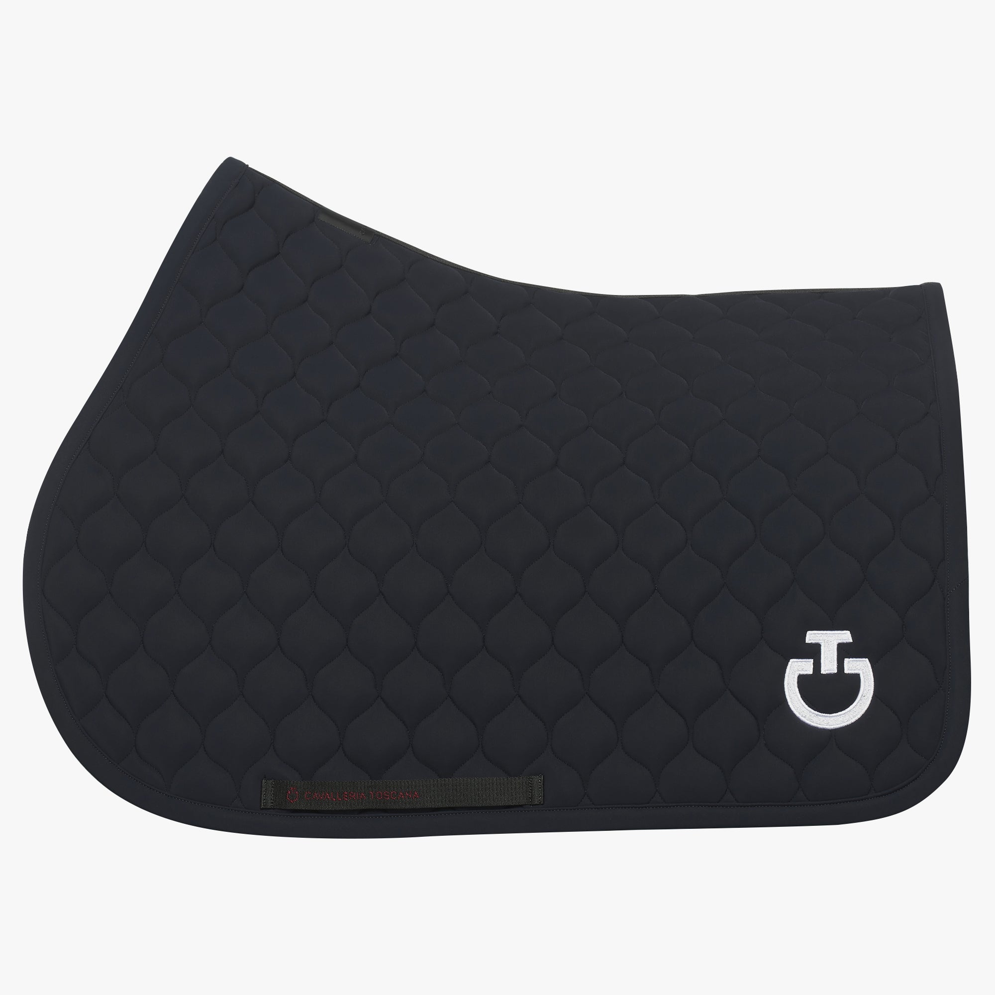 Cavalleria Toscana New Circular Quilted Jersey Jumping Saddle Pad