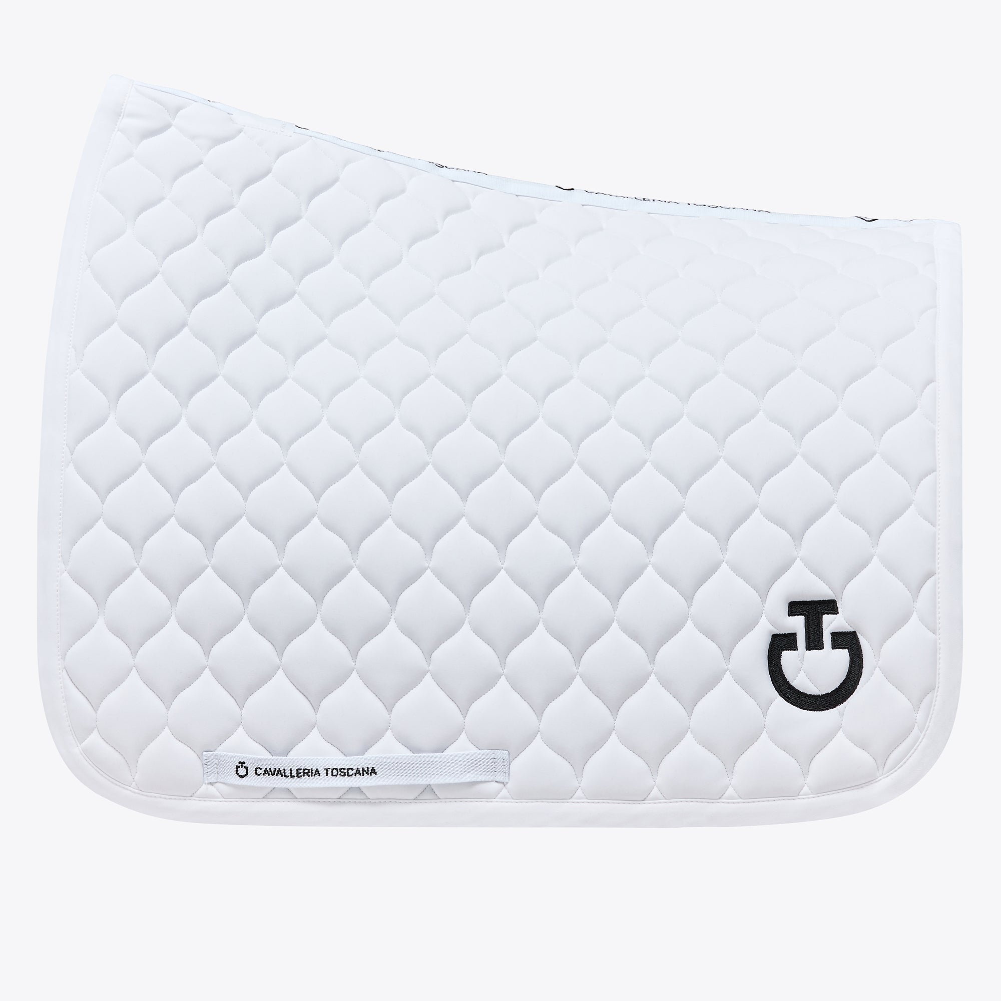 Cavalleria Toscana Circular Quilted Jersey Dressage Saddle Pad