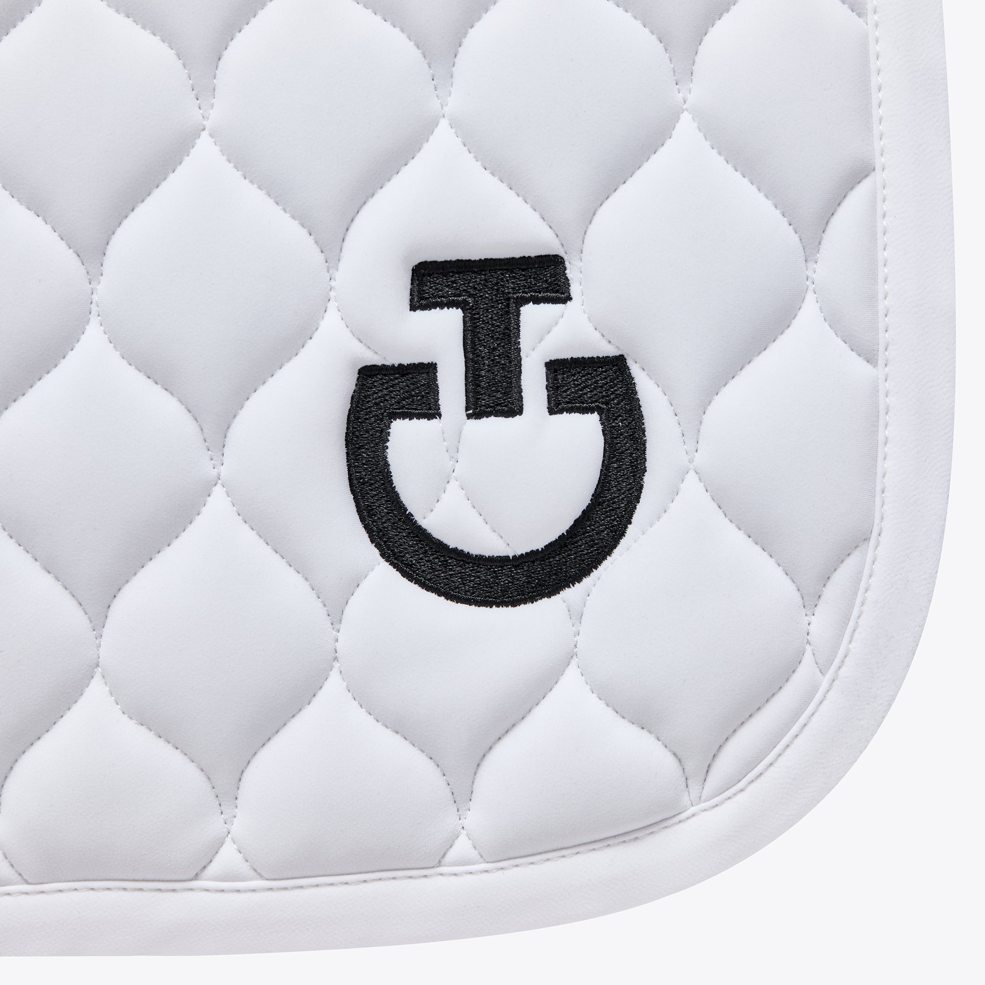 Cavalleria Toscana Circular Quilted Jersey Dressage Saddle Pad