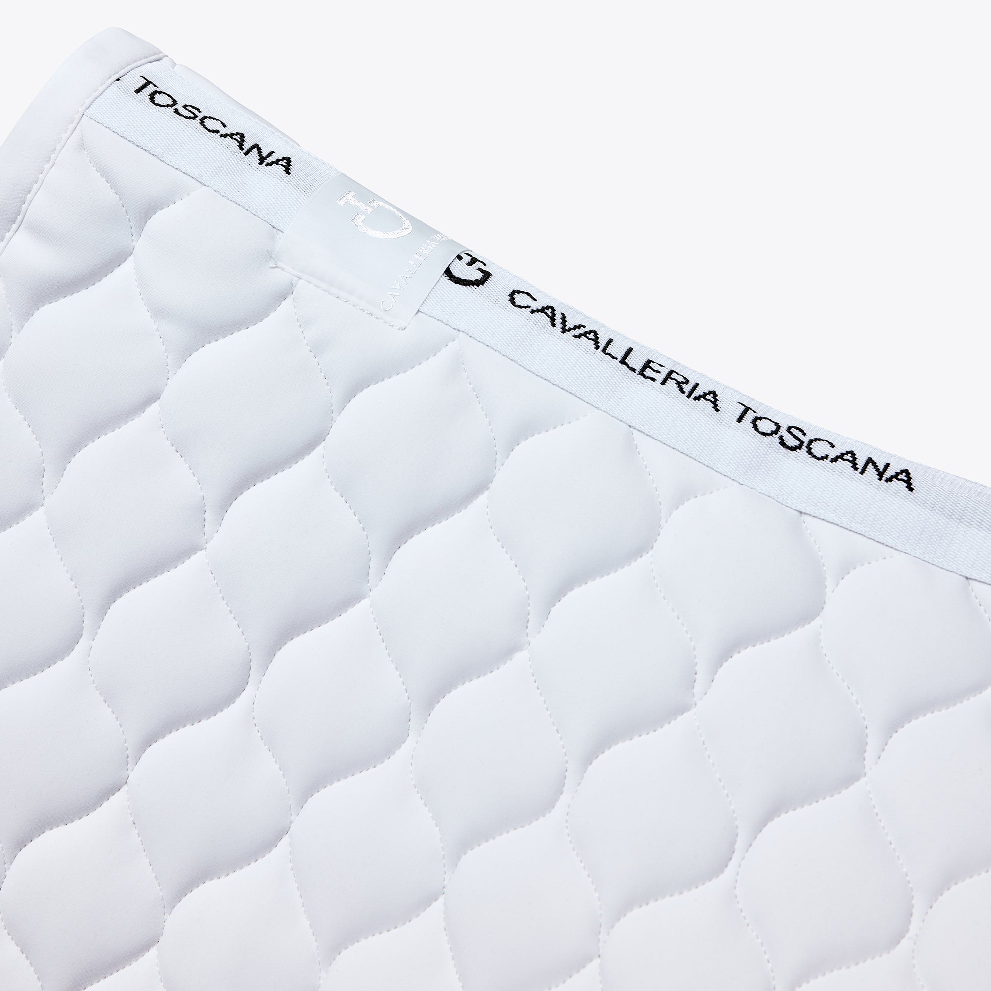 Cavalleria Toscana Circular Quilted Jersey Dressage Saddle Pad