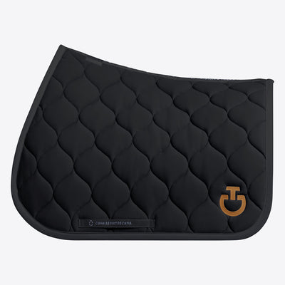 Cavalleria Toscana New Circular Quilted Jersey Jumping Saddle pad
