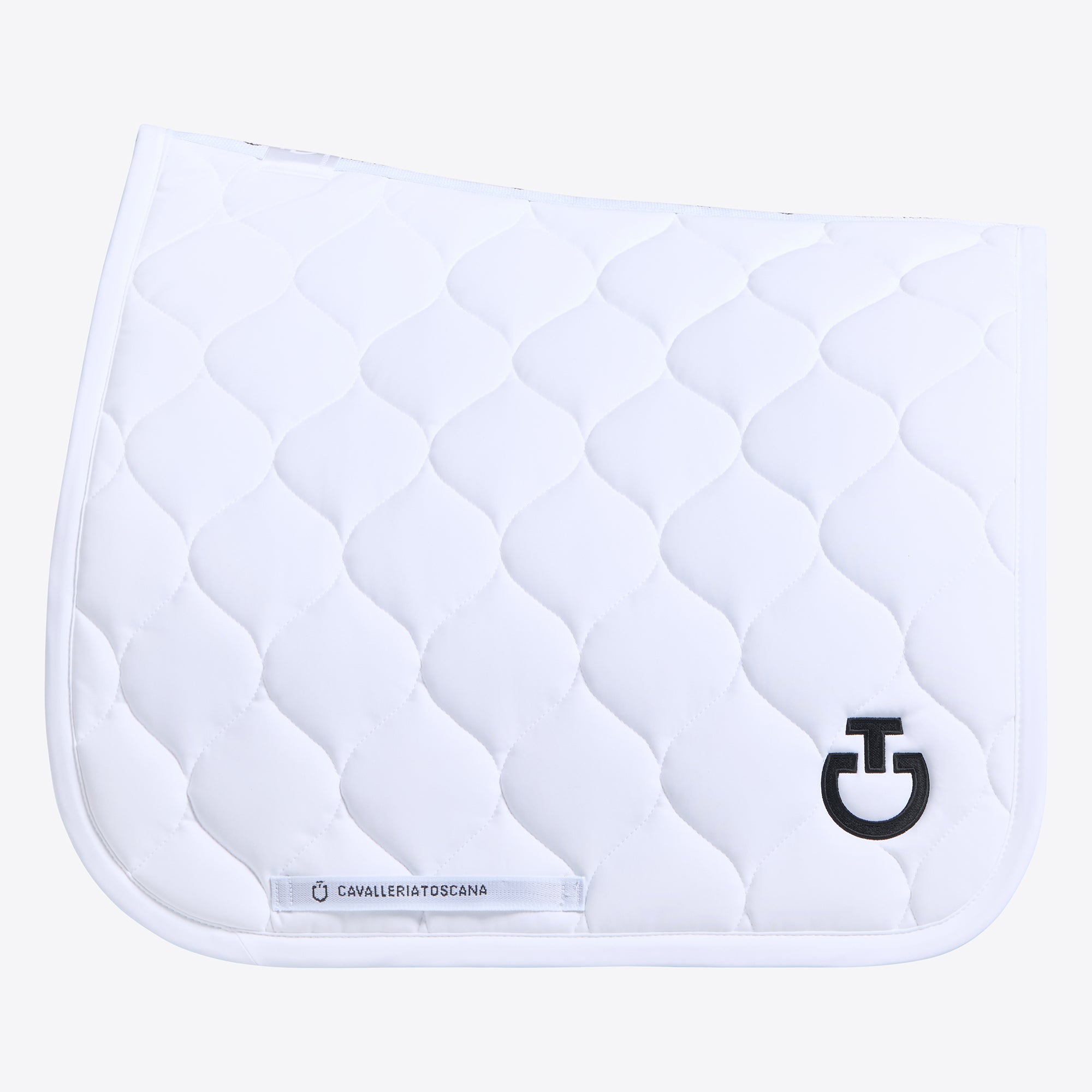 Cavalleria Toscana New Circular Quilted Jersey Dressage Saddle pad
