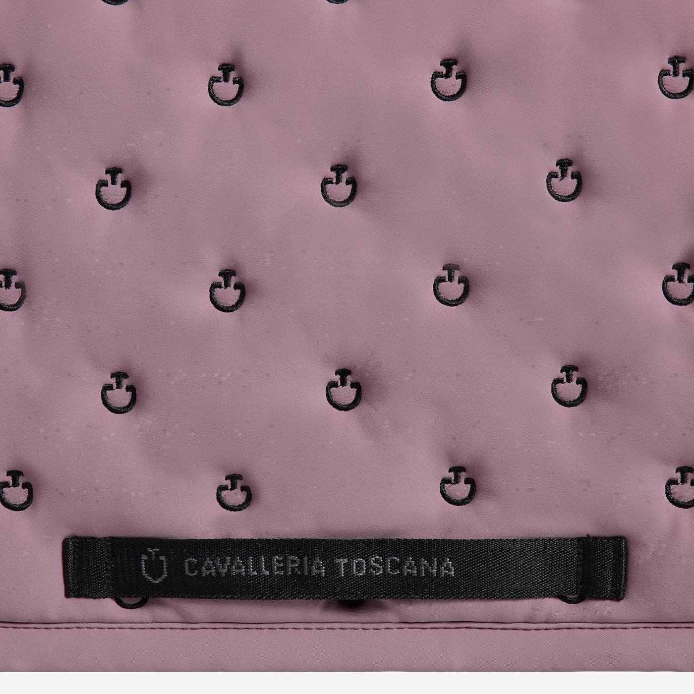 Cavalleria Toscana Embrodery Quilted Jumping Saddle Pad