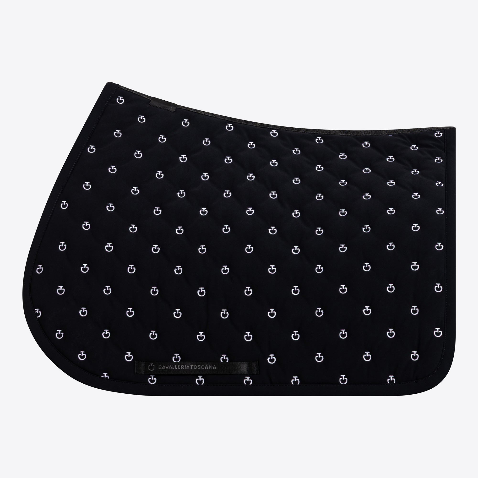 Cavalleria Toscana Embrodery Quilted Jumping Saddle Pad