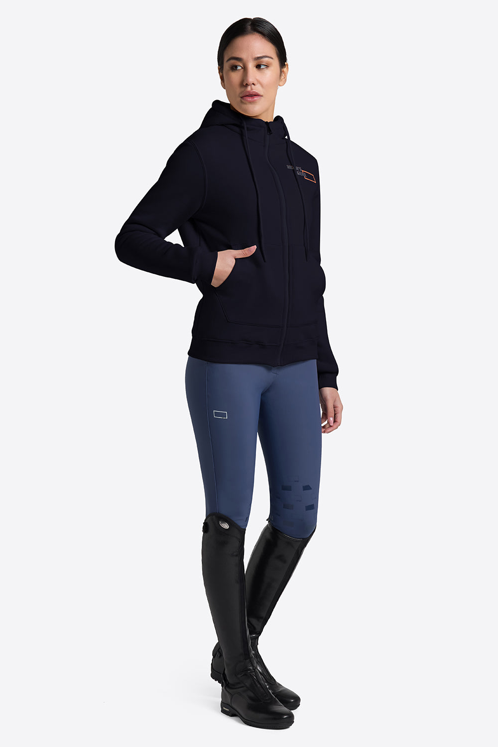 Rider’s Gene Women’s Cotton Zip Hoodie - OUTLET