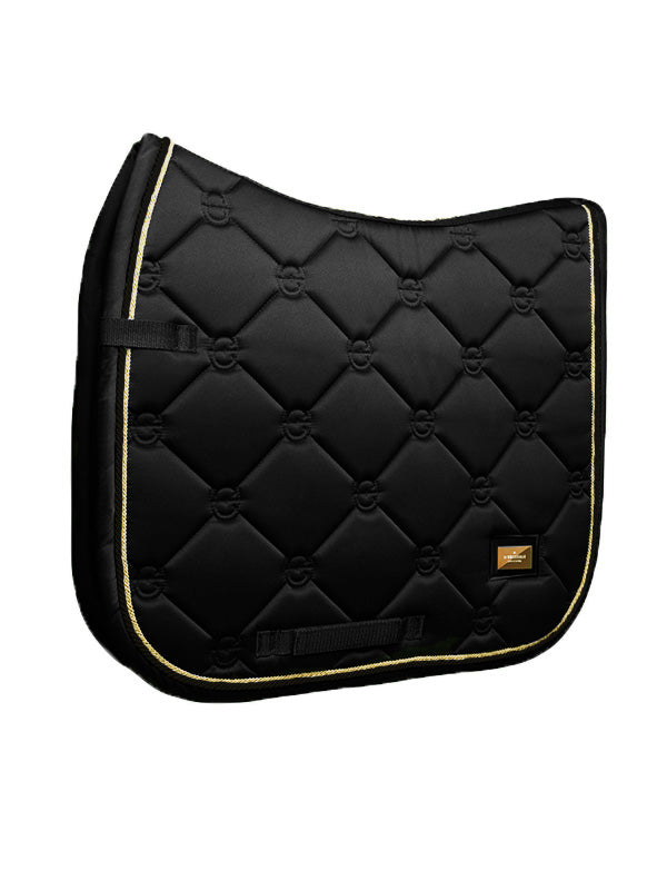 Equestrian Stockholm Black Gold Dressurunderlag