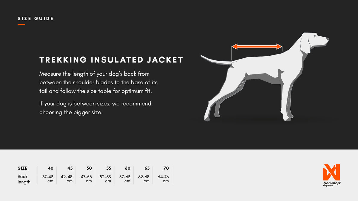 Non-Stop Trekking Insulated Dog Jacket