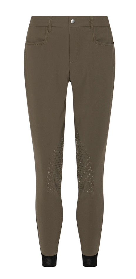 Athletic Male Breeches Knee Grip w. Back Pockets