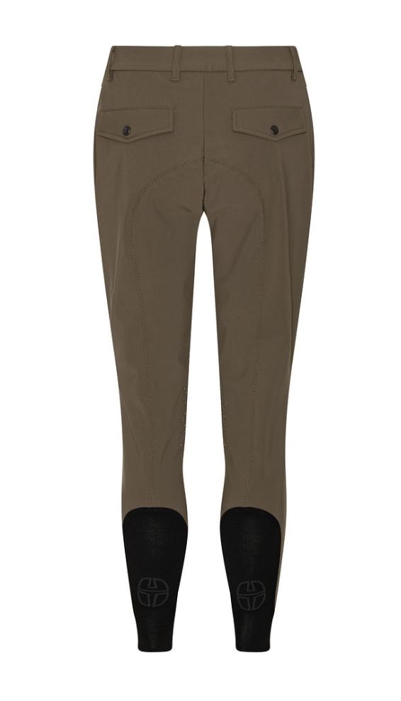Athletic Male Breeches Knee Grip w. Back Pockets