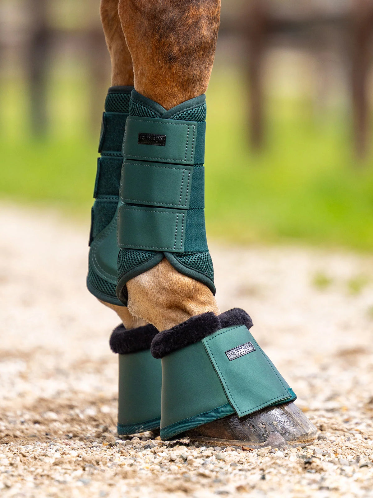 Equestrian Stockholm All Black Bell Boots