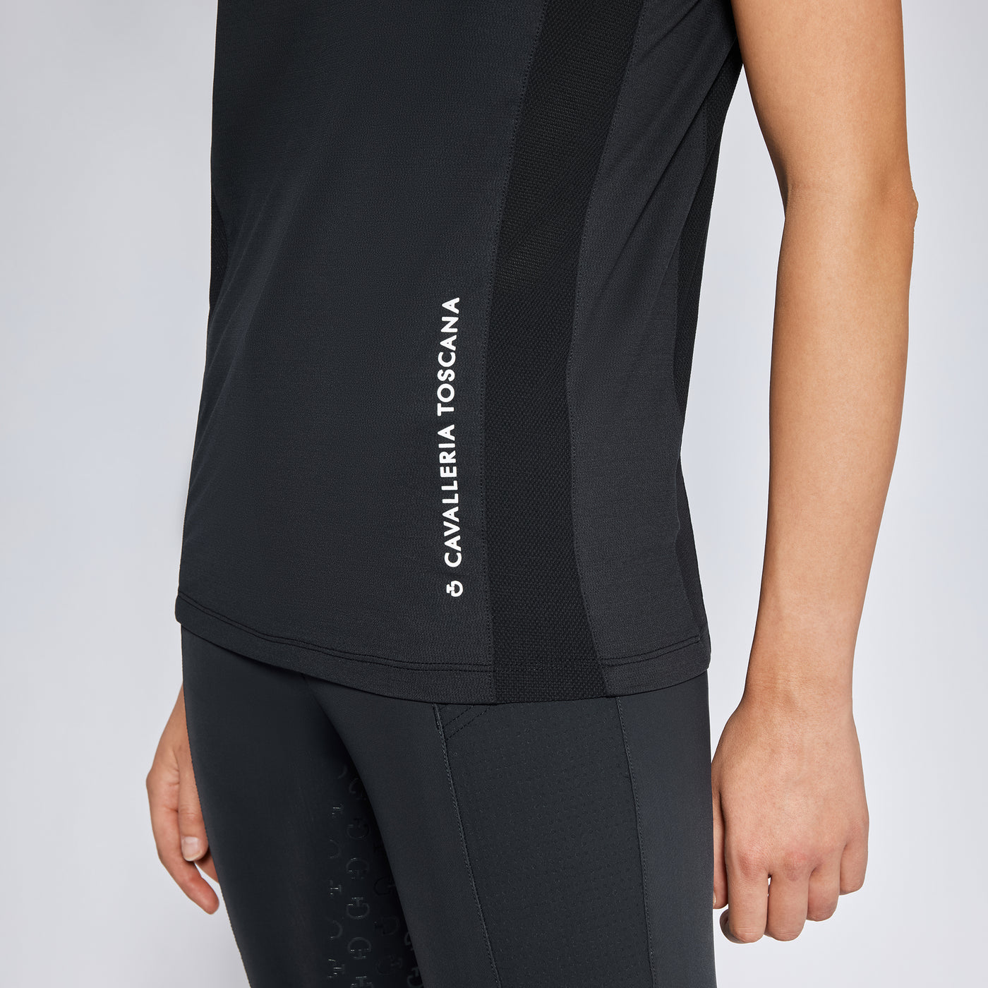 Cavalleria Toscana Jersey Mesh T-Shirt