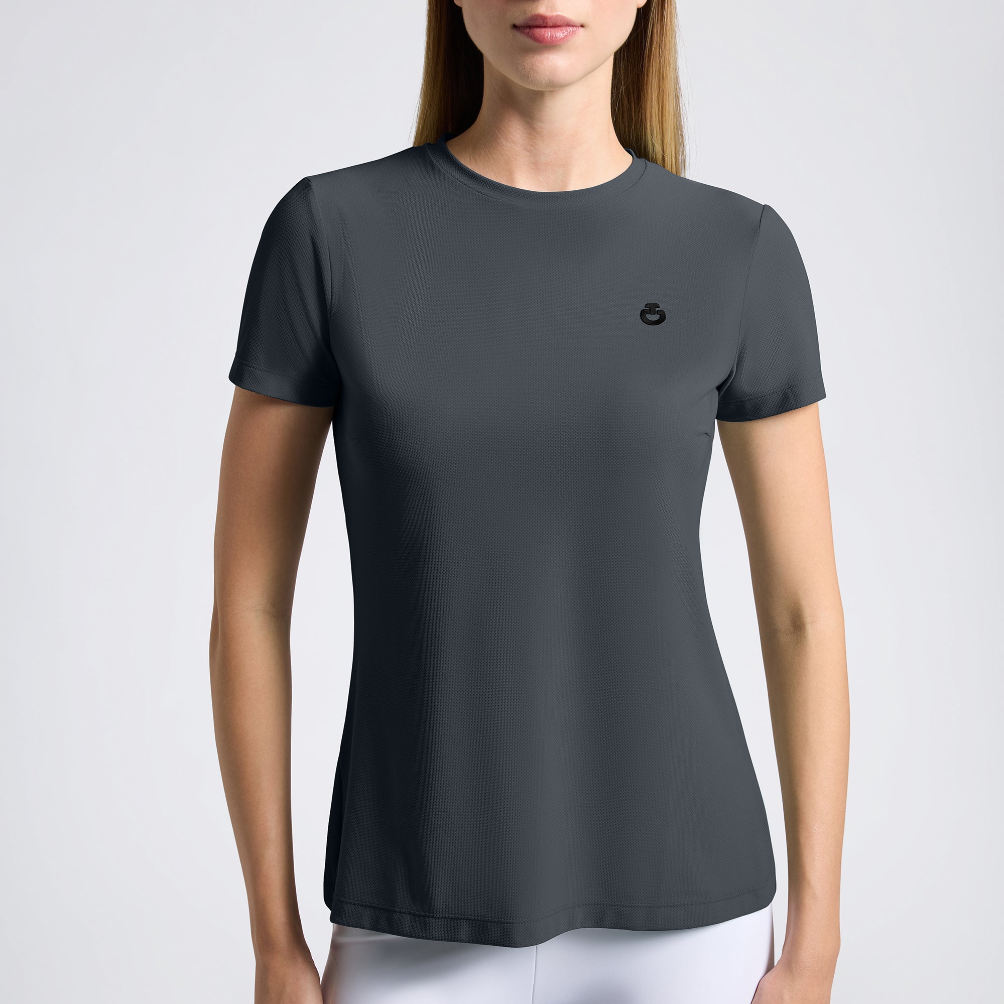 Cavalleria Toscana Jersey T-Shirt w/3D Logo - OUTLET