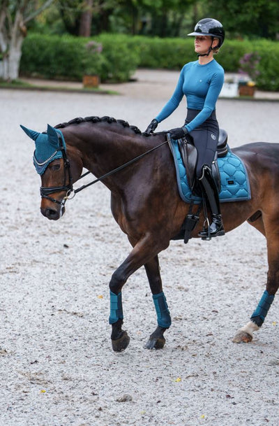 Equestrian Stockholm Teal Blue Dressurunderlag
