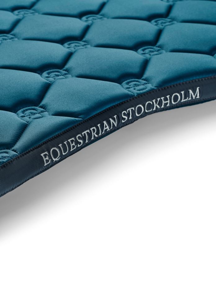 Equestrian Stockholm Teal Blue Springunderlag