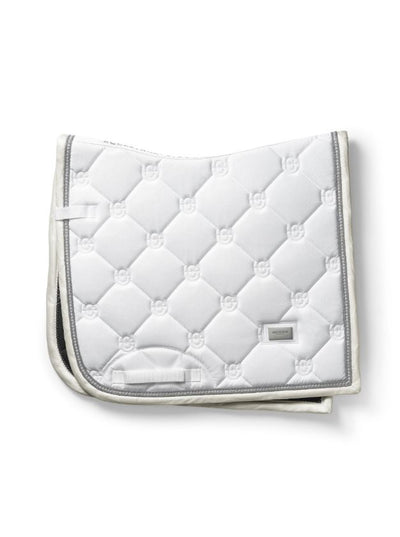 Equestrian Stockholm Timeless White Glimmer Dressurunderlag