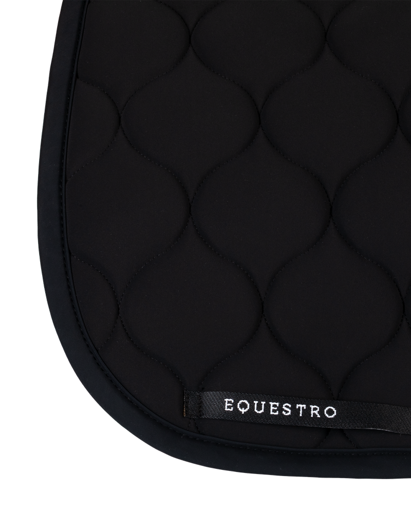 Equestro Dressage Saddle Pad Onion Jersey Black Line Edition