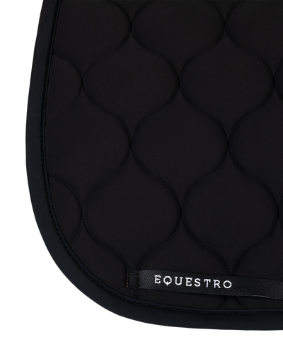 Equestro Dressage Saddle Pad Onion Jersey Black Line Edition
