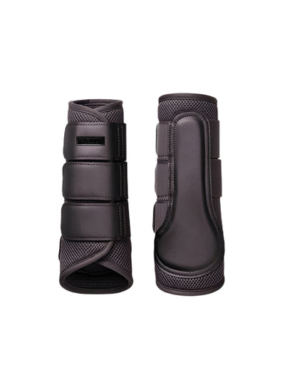 Equestrian Stockholm Classic Mesh Brushing Boots Dark Violet