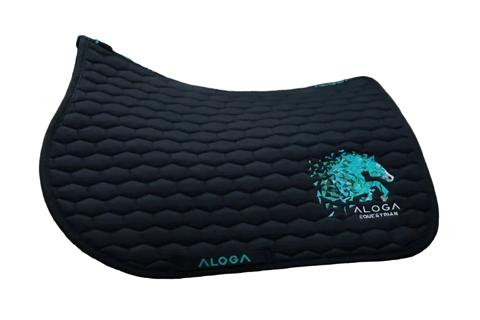 Aloga Jumping Saddle Pad With Logo