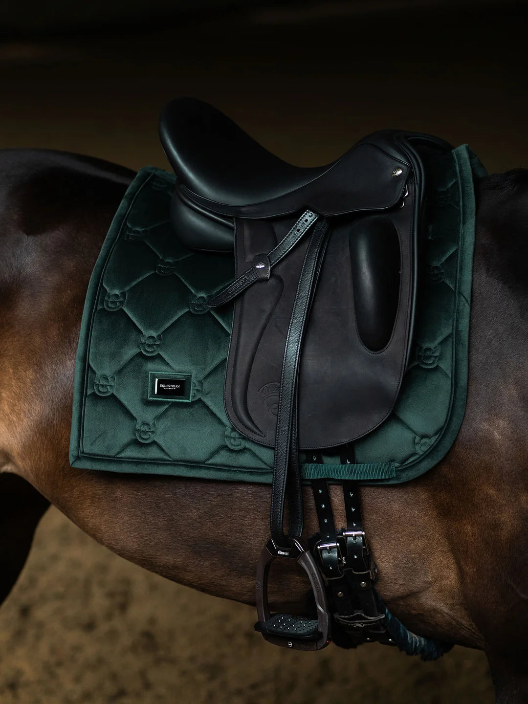 Equestrian Stockholm Velvet Dressurunderlag