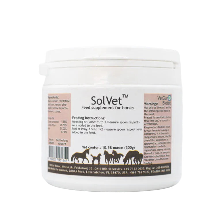 Vetcur Biotec SolVet til hest - Pulver