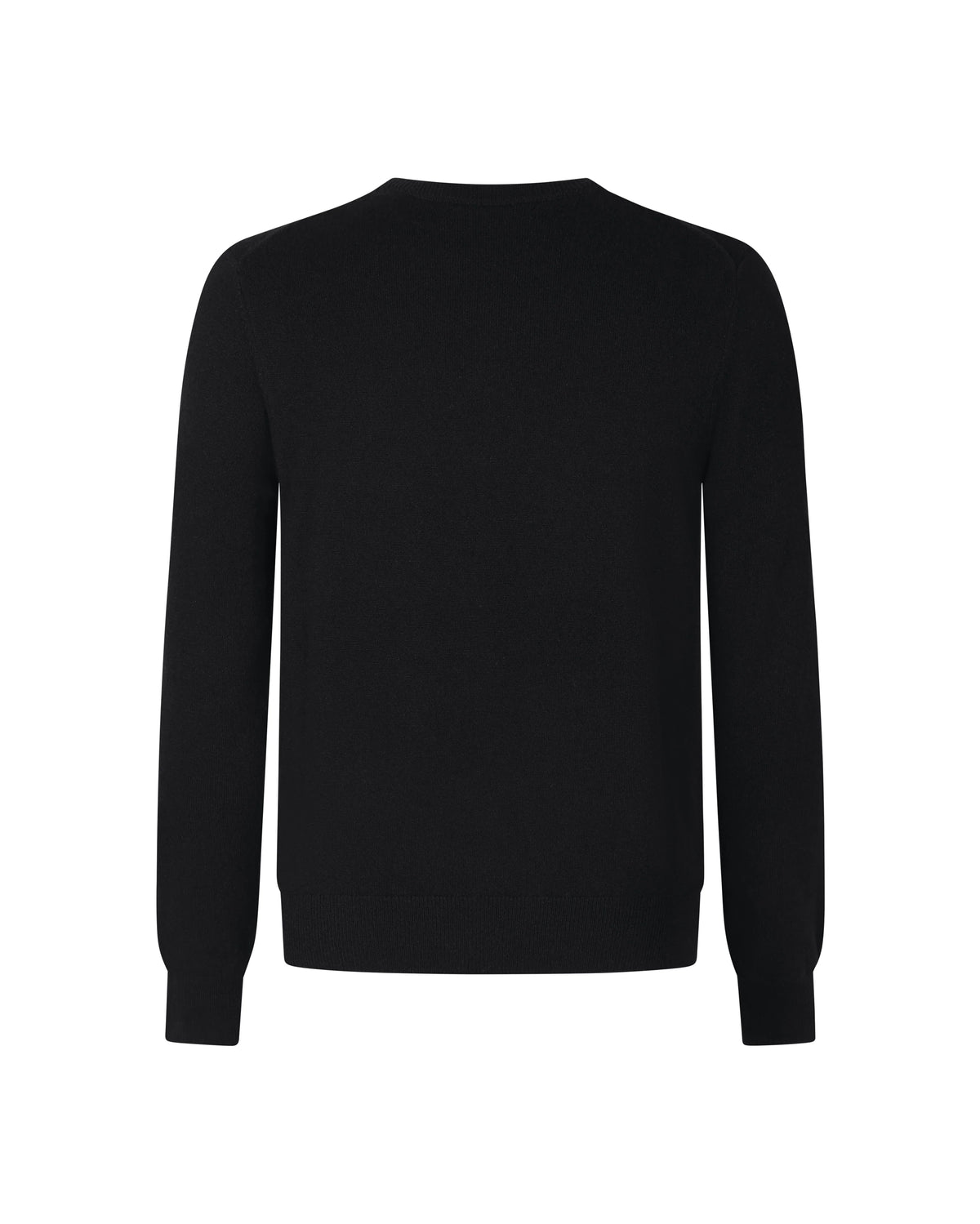 Trolle Projects  Tonal Fine Cashmere Logo Crew Sweater