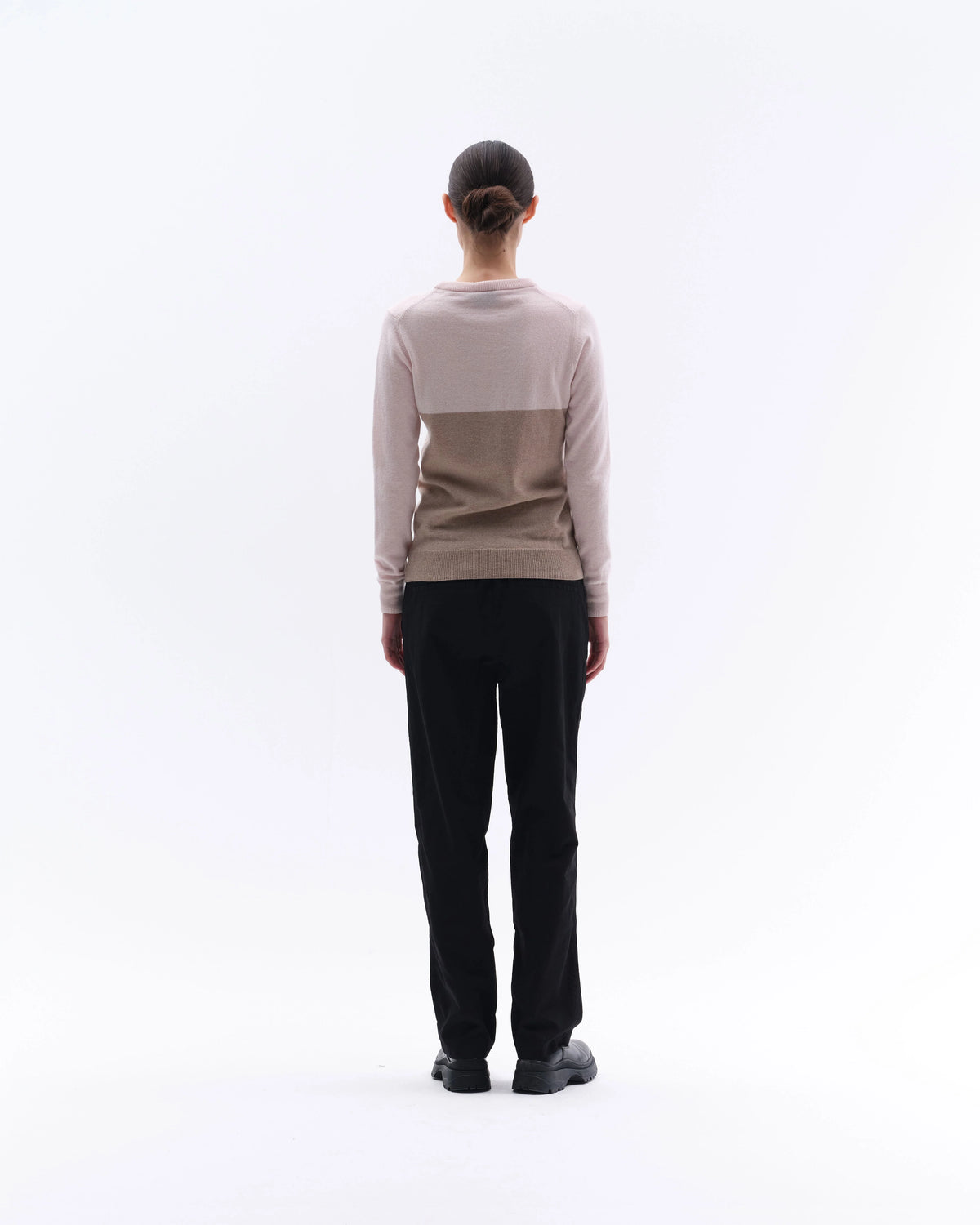 Trolle Projects Cashmere Wool Star Logo Crew Sweater
