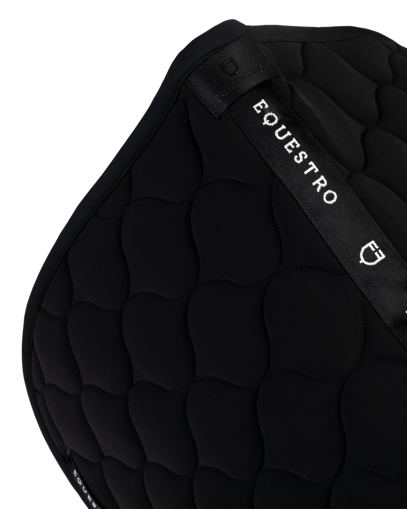 Equestro Dressage Saddle Pad Onion Jersey Black Line Edition