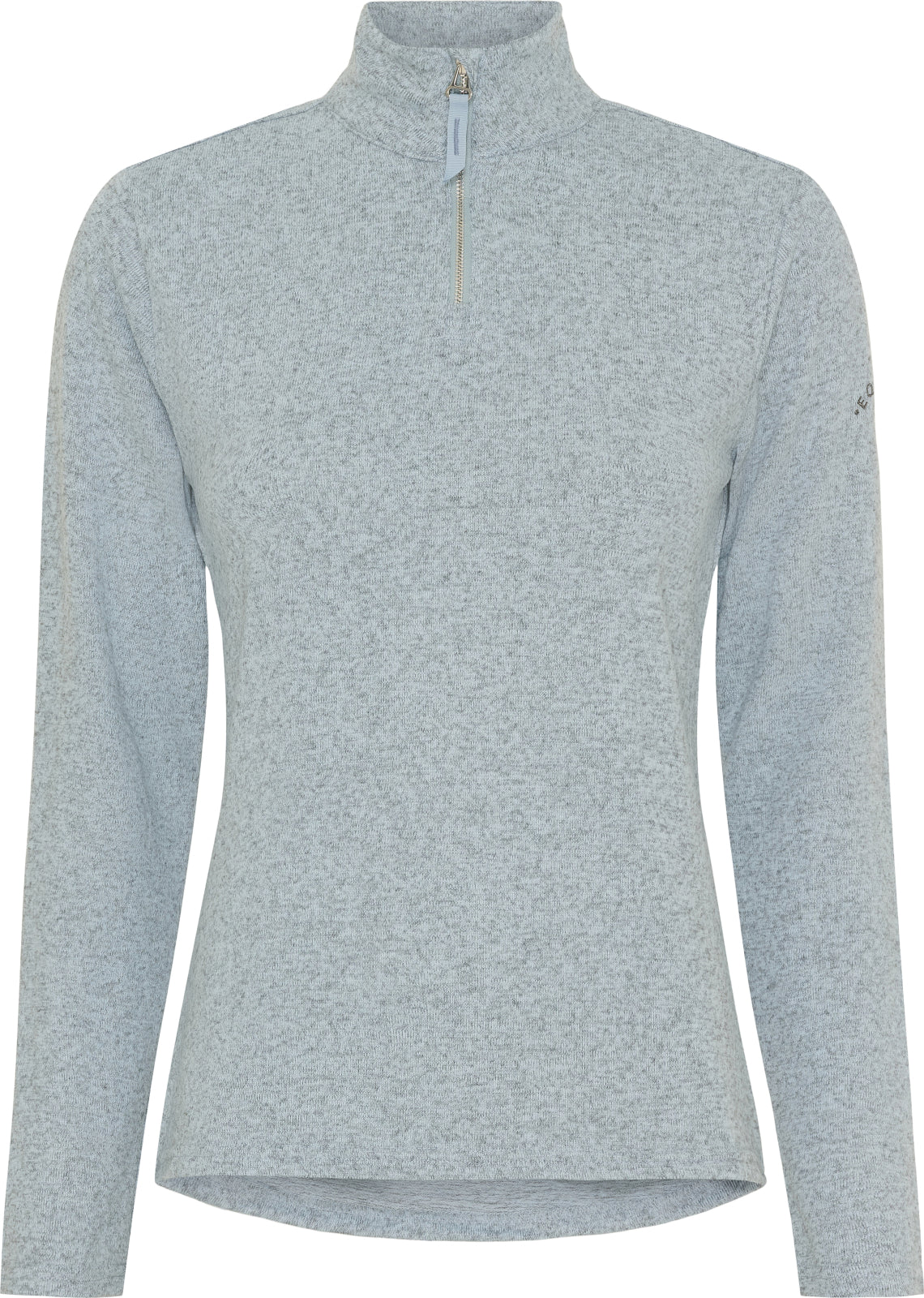 EQ Stacey Half Zip Langærmet Ridebluse