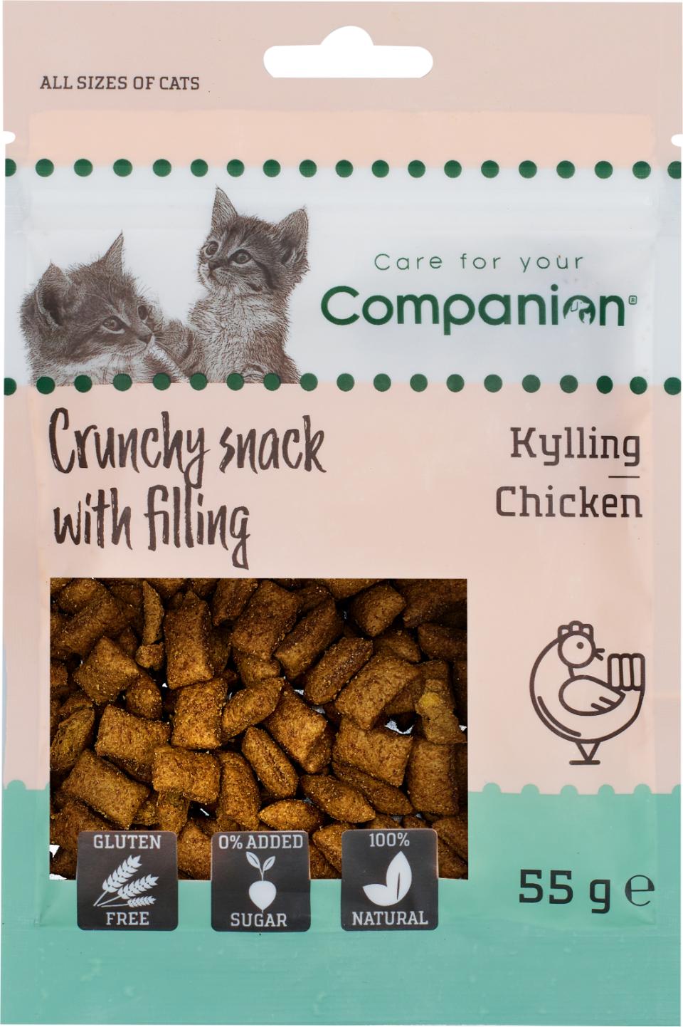 Companion Crunchy Snacks m. Kylling