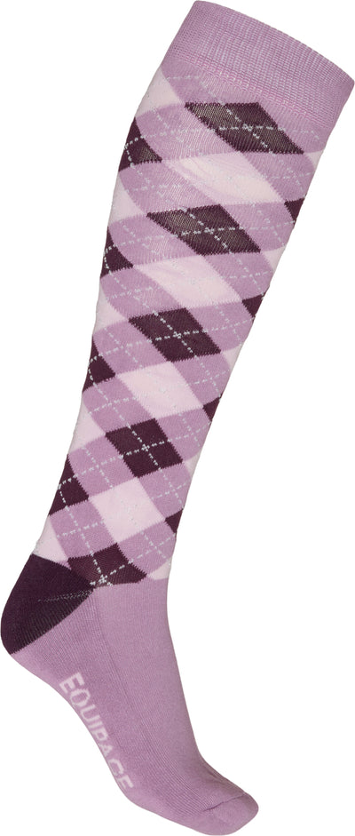 EQ Argyle Lax Strømper