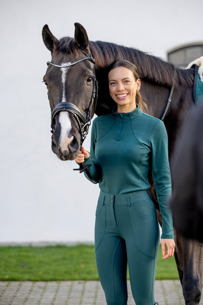 CATAGO Violetta Half-zip pullover