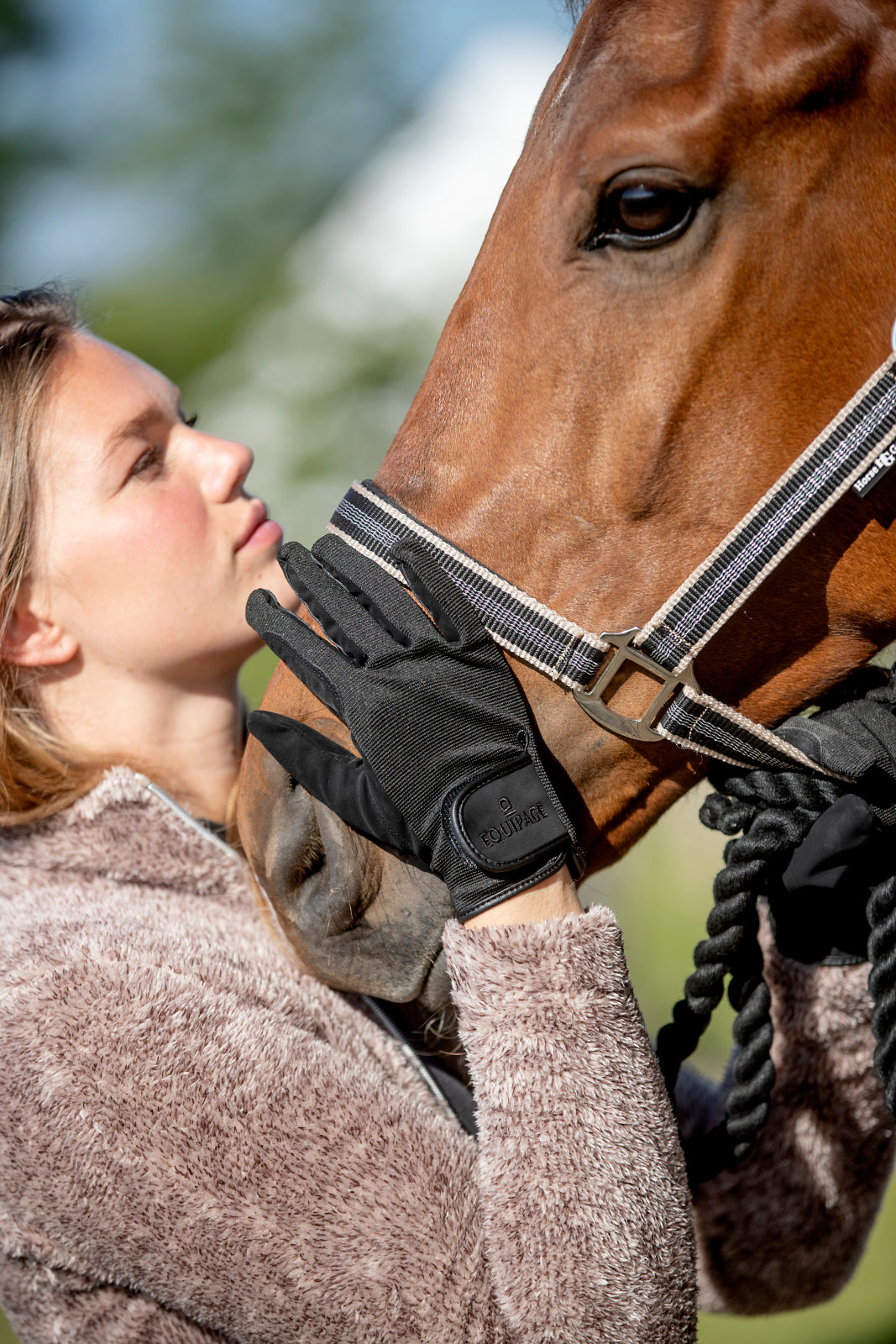 Equipage Action Stretch 2.0 Ridehandsker Barn