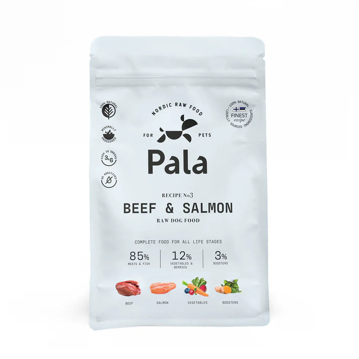 Pala Recipe #3 - Beef & Salmon
