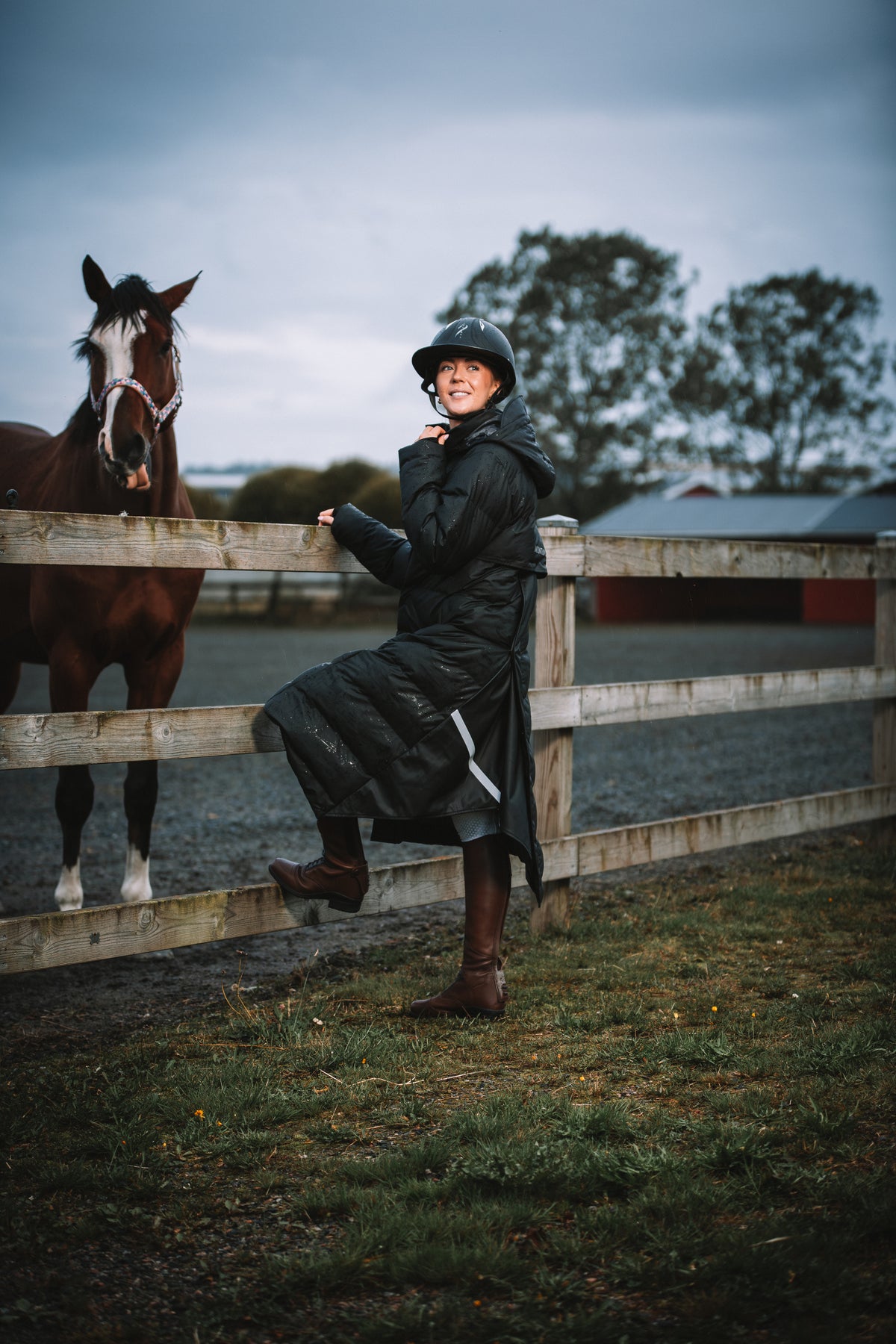 Mountain Horse Blizz Padded Raincoat
