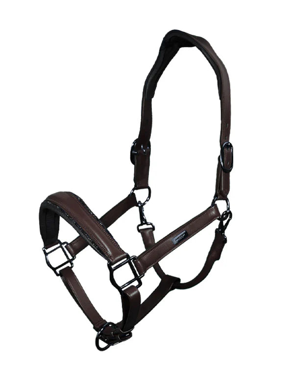 Equestrian Stockholm Anatomisk Leder Grime Med Glimmer