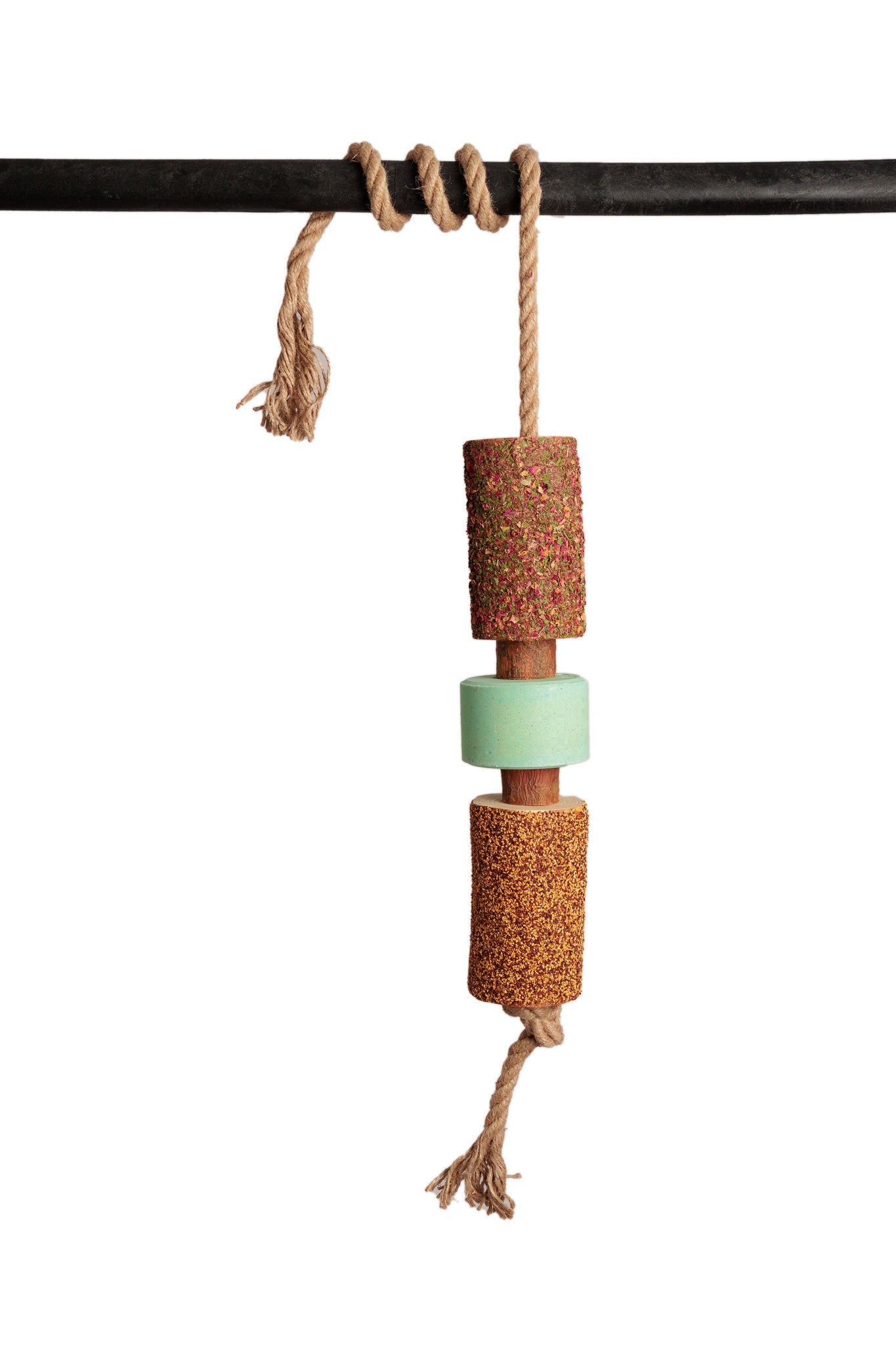 Grooming Deluxe Wooden Relax Horse Toy w. Salt Lick