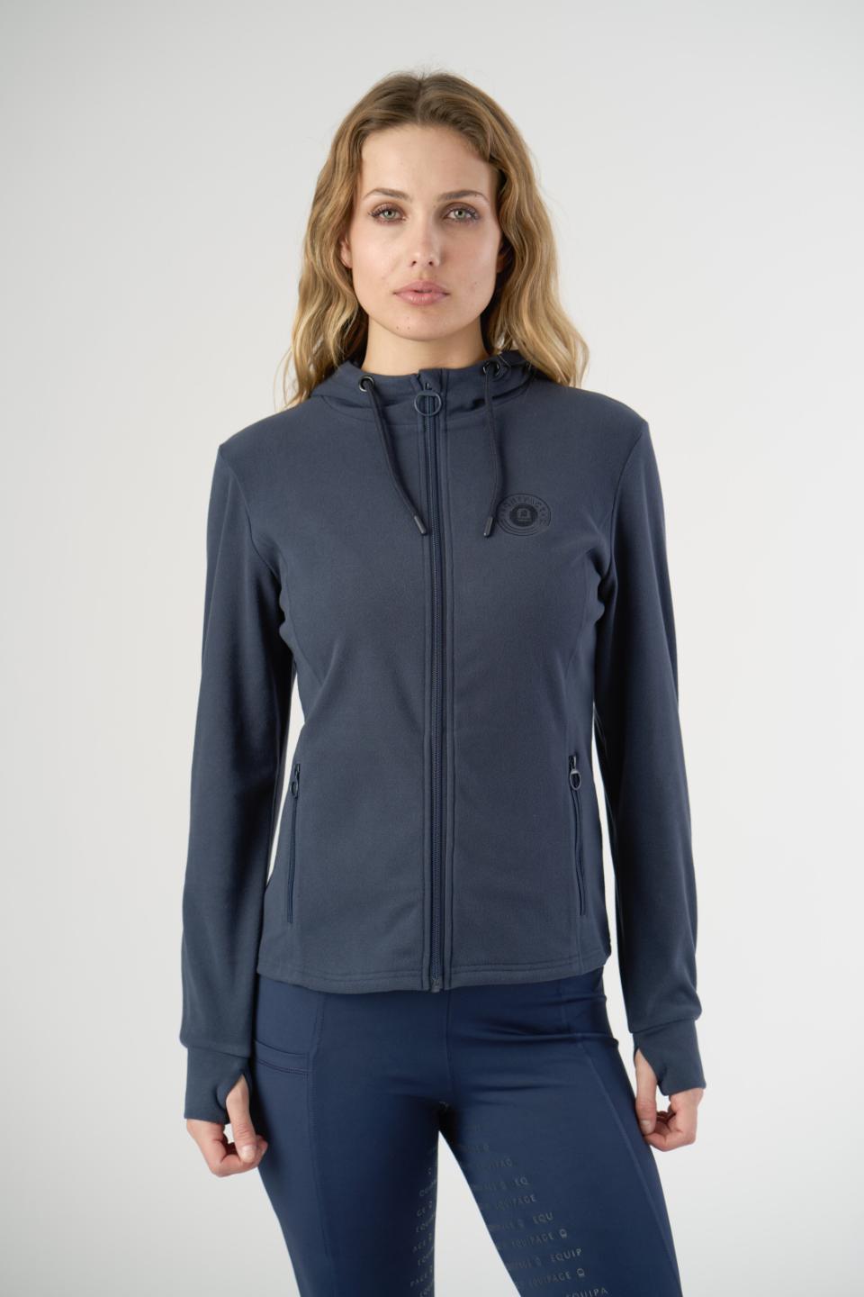 Equipage Abigail-hoodie m. lynlås
