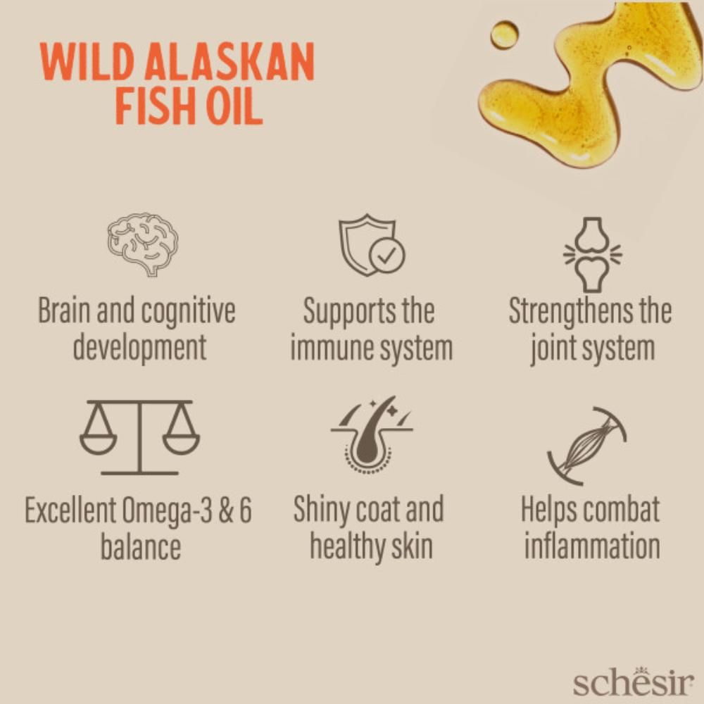 Grizzly Pet Products Schesir Grizzly Wild Alaskan fiskeolie