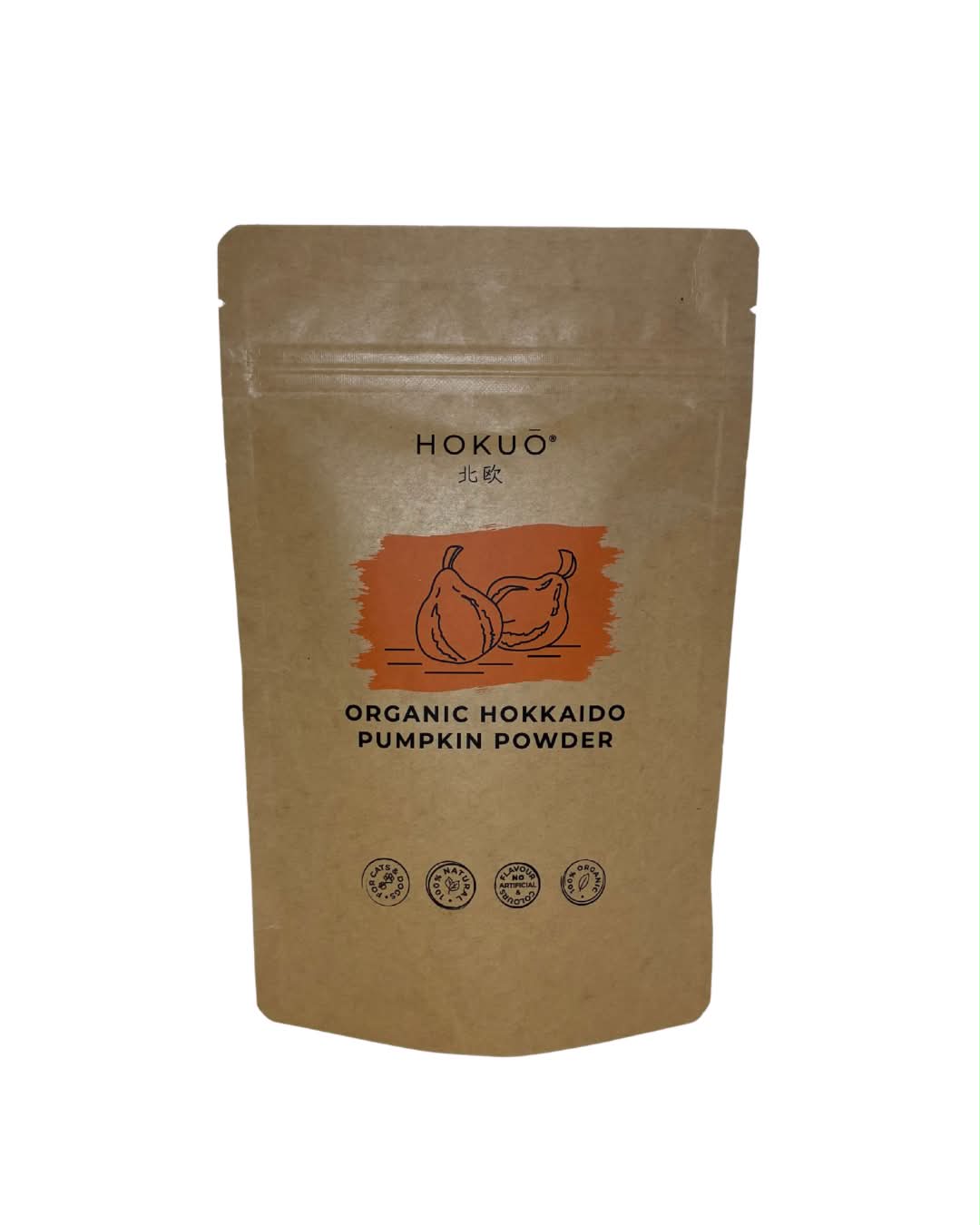 Hokuō® Økologisk Frysetørret Græskar